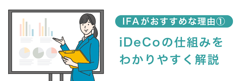 iDeCoの仕組みをわかりやすく解説してくれる
