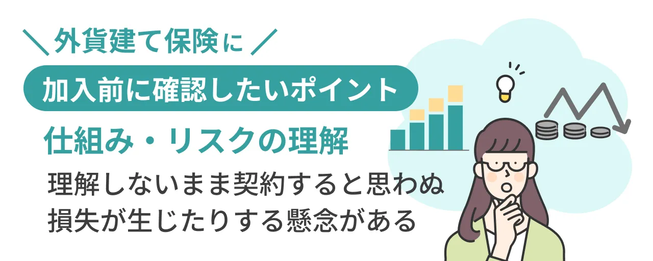 外貨建て保険に加入前に確認したいポイント:仕組み・リスクの理解