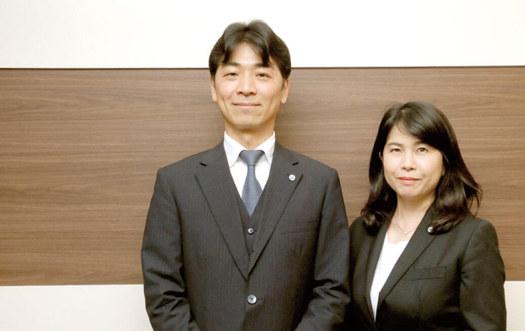 白石 定之さん、竹内 敬子さん