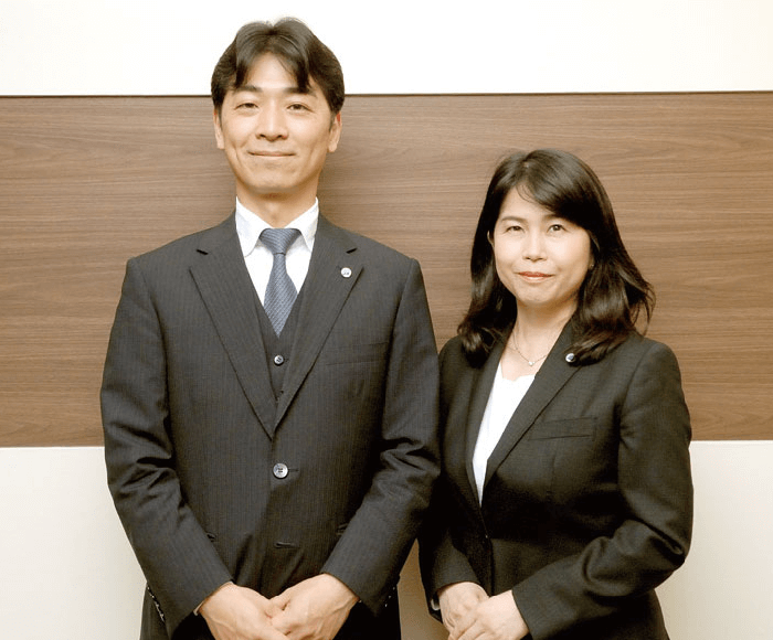 白石 定之さん、竹内 敬子さん
